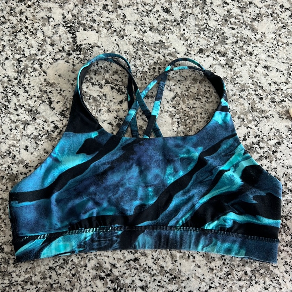 Lululemon Energy Bra Nulux - size 10 - rare colorway!